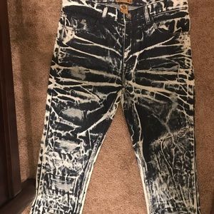 Pair of grindhouse denim jeans